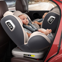 heekin 儿童安全座椅 0-4-12岁 时尚灰(ISOFIX+360度旋转)