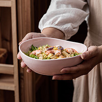 初末 北欧风陶瓷餐具碗沙拉碗 高颜值蔬菜水果甜品碗日式大号汤碗