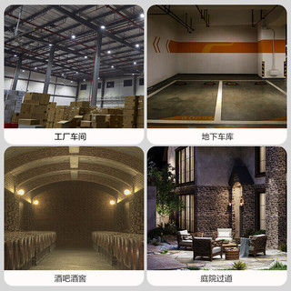 OPPLE 欧普照明 欧普（OPPLE）LED灯泡节能灯泡E27大螺口家用商用摆摊大功率厂房工矿灯20瓦白光