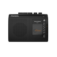 PANDA 熊猫 6501磁带播放机walkman随身听卡带机录音机单放老式播放器怀旧复古小型收音机收