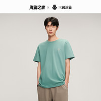 夏季热销胸前刺绣宽松情侣男女短袖T恤