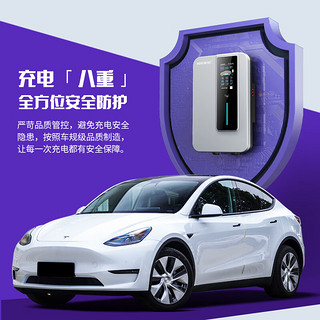 PRTDT 普诺得 银河星 380V21KW新能源电动汽车家用充电桩 适配于特斯拉专用三相充电枪