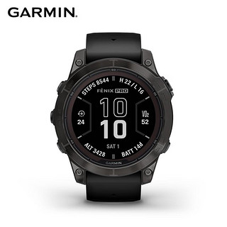 GARMIN 佳明 Fenix7 Pro旗舰版黑色+黑尼龙表带（22mm）户外运动手表七夕礼物