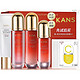 PLUS会员：KANS 韩束 红蛮腰套装礼盒 （洁面100g+水100ml+乳100ml+精华液30ml+赠 净透亮采面膜5片）