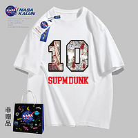 NASA夏季男女同款短袖圆领印花T恤（短袖）-10高手