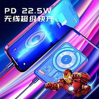 抖音超值购：Disney 迪士尼 漫威(MARVEL)赛博朋克PD22.5W双透磁吸充电宝E44背夹电池移动电源