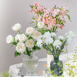 REFLOWER 花点时间 设计款鲜花  玫瑰10枝+康乃馨10枝+六出20枝