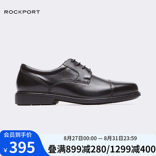 ROCKPORT 乐步 Charles Road系列 男士德比鞋 V80556 黑色 42