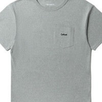 Carhartt WIP Logo 刺绣 T 恤 CHXTES231047KGYA