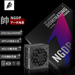 1STPLAYER 首席玩家 NGDP 白金牌（92%）全模组ATX电源 1300W 黑色