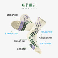 左右力量 后卫篮球袜夏季透气薄款长筒毛巾底防滑美式精英运动袜子