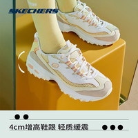 斯凯奇 小冰熊女鞋2023年秋老爹鞋子厚底熊猫鞋运动鞋