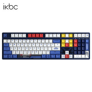 ikbc W210高达自由 键盘 无线机械键盘 无线键盘 机械键盘 樱桃键盘 cherry机械键盘 茶轴