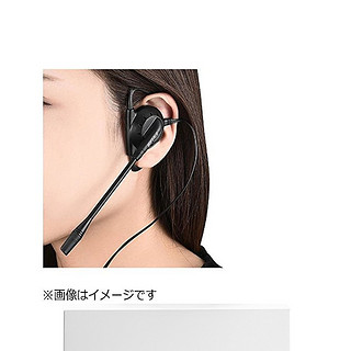 buffalo巴法络普通有线耳机挂耳式4极单耳耳机