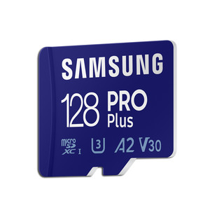 SAMSUNG 三星 PRO Plus Micro-SD存储卡128GB 180MB/s A2 U3