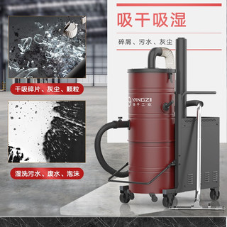 扬子（YANGZI）YZ-C10吸尘器大型桶式工厂车间用粉尘机强力大功率大吸力商用2200W吸尘机 YZ-C10 2200/100