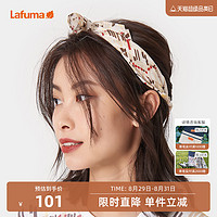 Lafuma 乐飞叶 户外露营骑行印花防晒速干围脖方巾女头巾百搭丝巾