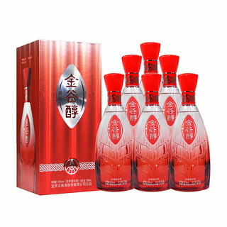 抖音超值购：WULIANGYE 五粮液 金谷醇 醇6 整箱装浓香型白酒 52度500ml*6