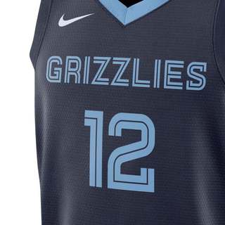 NIKE灰熊队莫兰特Dri-FIT SW男球衣速干篮球服NBA-耐克运动背心DN2010 灰熊队/莫兰特 XS