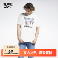 Reebok锐步运动经典运动休闲复古男女款短袖T恤 GV3458 A/L