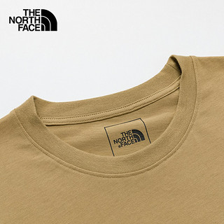 北面 TheNorthFace北面棉质短袖T恤男23春夏新款户外运动透气休闲半袖