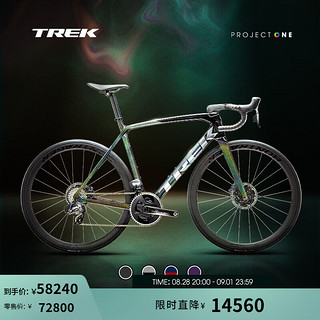 崔克（TREK）公路车 EMONDA SLR 7 ETAP P ONE 碳纤维电变竞赛级公路自行车 暗棱镜色/黑色 门店提取 车架尺寸 - 50CM 24速