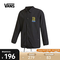 万斯（VANS） 男子AP SKULL GX COAC JACKET夹克 VN0A5H7JBLK L