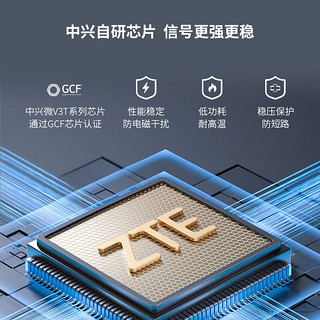 ZTE 中兴 随身wifi免插卡F30移动wifi无线网卡便携式热点4g路由器无限笔记本电脑通用流5G2024