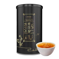 QIN TEA 沁可茶 茶叶 白茶口粮茶2020年寿眉福鼎老白茶自己喝散茶罐装50g