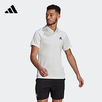 抖音超值购：adidas 阿迪达斯 男女同款透气凉爽干爽网球运动短袖POLO衫 GL5813