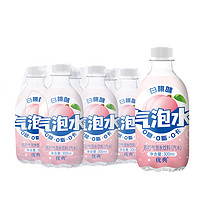 优典 苏打气泡水0糖0脂0卡 饮料 白桃味 可口 300ml*6瓶