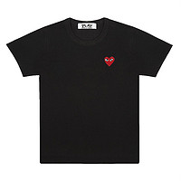 COMME des GARÇONS 日本直邮Comme des Garcons短袖Play川久保玲红心女T恤紧身衣服