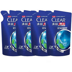 CLEAR 清扬 活力运动薄荷型洗发露 200g*4袋