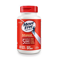 抖音超值购：Move Free 益节 MoveFree益节 红瓶氨糖软骨素维骨力80粒 呵护关节 进口超市