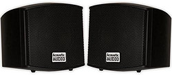 Acoustic AUDIO by Goldwood AA321B 可安装室内扬声器，400 瓦，黑色，书架一对