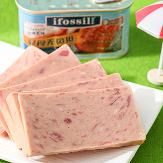 ifossil 澳弗森 火腿午餐肉罐头猪肉即熟食肠火锅三明治专用超长期储备食品