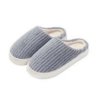 棉拖鞋男秋冬季2023外穿包跟加绒保暖室内居家耐磨拖鞋男冬款