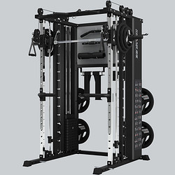 KANBQIANG 康强 史密斯机Z50专业版套装（单机+75KG杠铃片）综合训练器健身器材