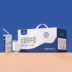 1号会员店 3.6g蛋白纯牛奶 200ml*12盒