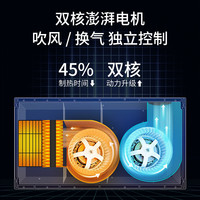 木林森风暖浴霸灯具集成吊顶照明排气扇一体卫生间取暖浴室暖风机 无线双控E款/双核电机/无线遥控
