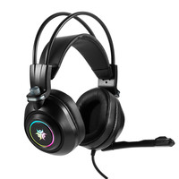 Hyeku 黑峡谷 Hyeku) G300头戴式耳麦7.1声道电脑有线吃鸡电竞游戏耳机