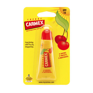 Carmex 保税仓美国小蜜缇润唇膏干燥保湿滋润补水防晒去死皮唇膜SPF15 草莓味