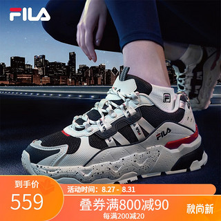 FILA 斐乐 Fashion Sneakers 男子休闲运动鞋 F12M134155F-WD 白芦笋/浆果蓝 40