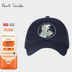 Paul Smith 保罗 史密斯 保罗史密斯（paul smith）恐龙系列男士PS潮流款棒球帽 海军蓝色 OS
