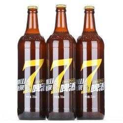 TAISHAN 泰山啤酒 7天原浆全麦芽酿造精酿整箱 8度 黄7 720mL*6瓶