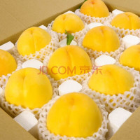 OIMG 山东蒙阴黄金蜜桃 优选黄桃5斤 果王7-9个装