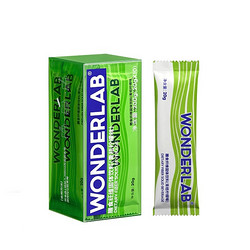 WONDERLAB 白芸豆膳食纤维粉 青桔柠檬口味 20g*10条