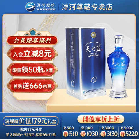 天之蓝（中国酒）42%480ml