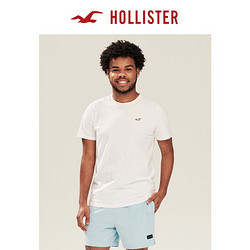 HOLLISTER 霍利斯特 美式休闲经典Logo 圆领T恤短袖上衣 男 324515-1