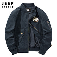 黑卡会员：JEEP SPIRIT Jeep吉普2021秋冬新款男士外套商务休闲夹克外套